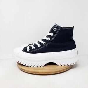 Converse Chuck Taylor All Star High Lugged 2.0 Shoes Womens 8 Black Sneaker